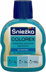 Колер SNIEZKA Colorex №44 бирюза синяя 0