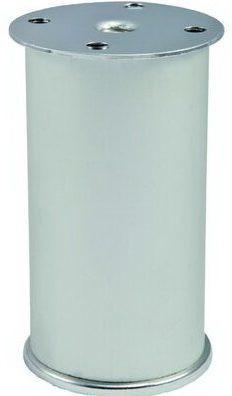 Опора мебельная АKS нерегулируемая D-867 h100 мм матовый хром (22658) купить в сети строительных магазинов Мастак