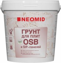 Грунтовка НЕОМИД для плит OSB 1 кг купить в сети строительных магазинов Мастак