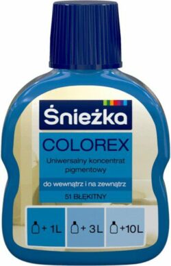 Колер SNIEZKA Colorex №51 голубой 0