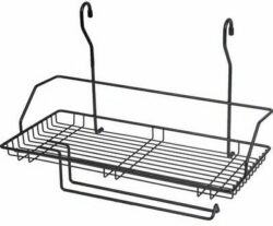 Корзина для рейлинга АKS CWJ220 одинарная для бумаги d16 мм черный (62750) купить в сети строительных магазинов Мастак