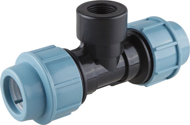 Тройник ПНД компрессионный 25x1" с внутренней резьбой AV ENGINEERING (AVE1082501) купить в Мастак Тройник ПНД компрессионный 25x1" с внутренней резьбой AV ENGINEERING (AVE1082501) купить в сети строительных магазинов Мастак