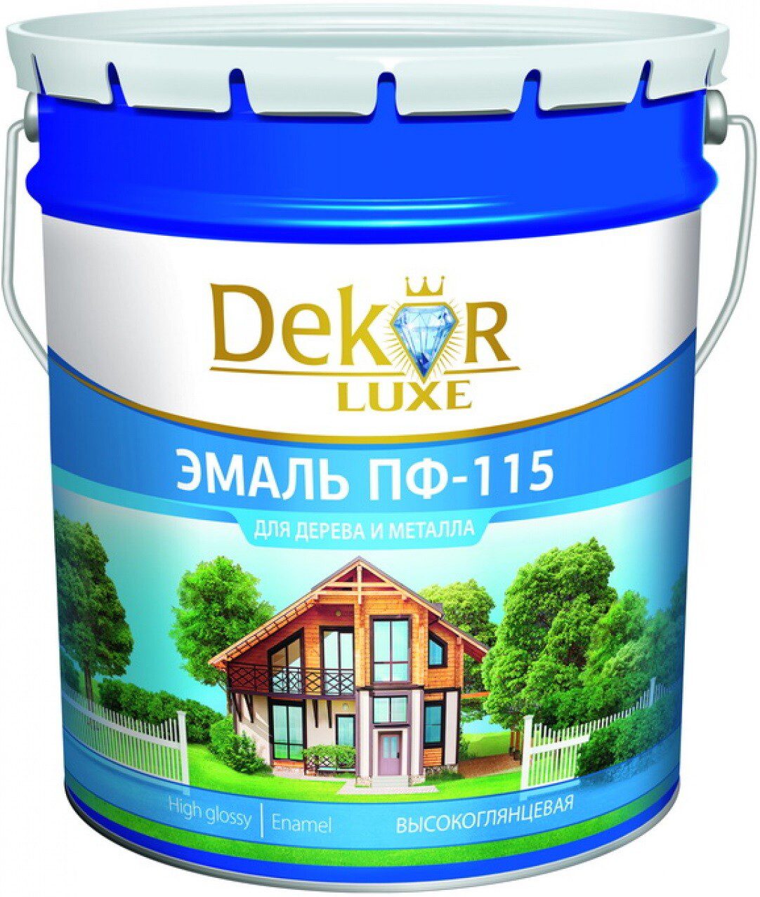 Эмаль алкидная DEKOR GOLD ПФ-115 черная 6 кг (77-615) купить в Мастак Эмаль алкидная DEKOR GOLD ПФ-115 черная 6 кг (77-615) купить в сети строительных магазинов Мастак