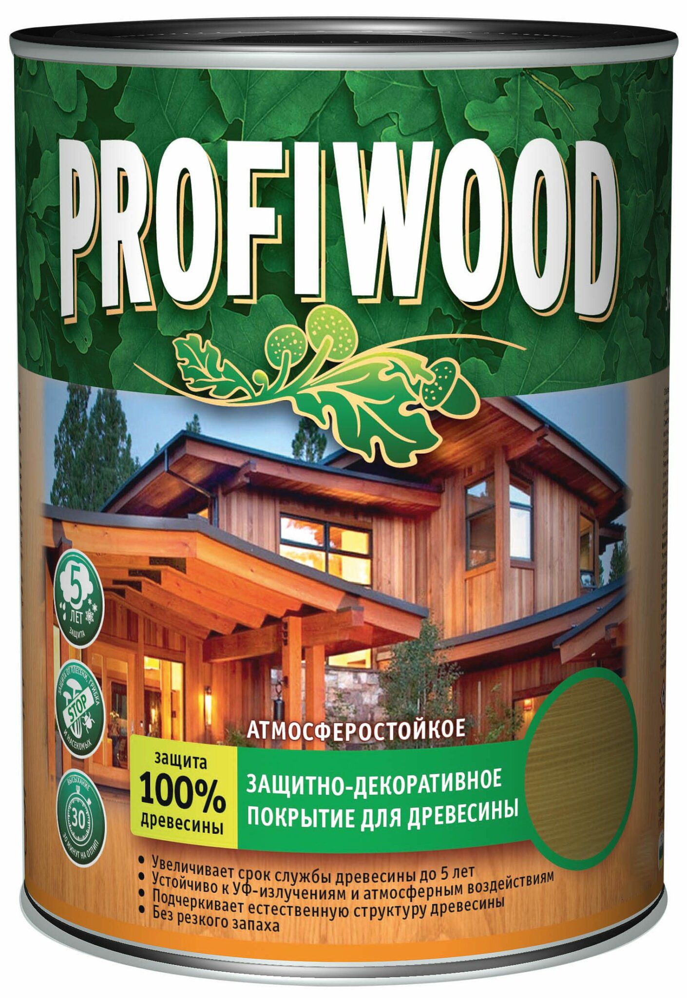 Защитно-декоративное покрытие PROFIWOOD тик 0 Защитно-декоративное покрытие PROFIWOOD тик 0