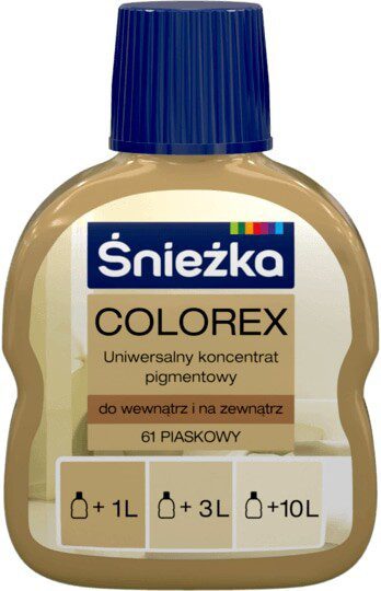 Колер SNIEZKA Colorex №61 песочный 0