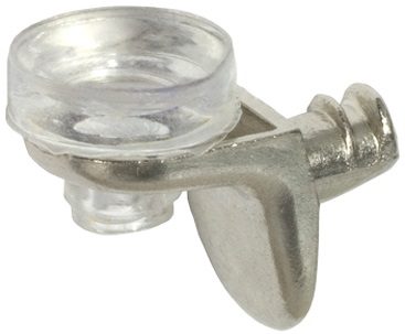 Полкодержатель STARFIX для стеклянной полки с амортизатором 21×11×17 Полкодержатель STARFIX для стеклянной полки с амортизатором 21×11×17