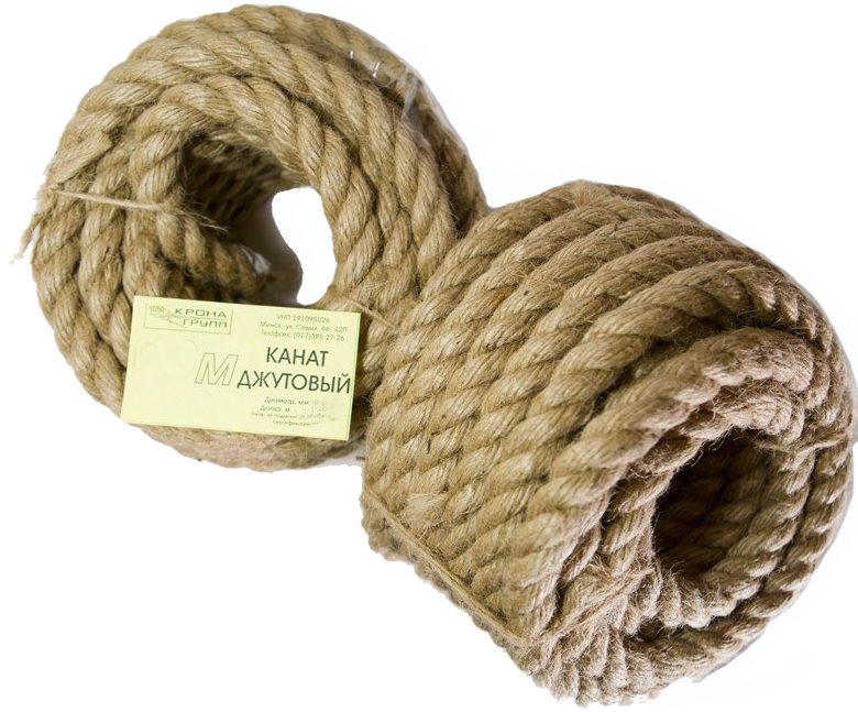 Канат джутовый КРОНА ГРУПП 6 мм х 30 м купить в Мастак Канат джутовый КРОНА ГРУПП 6 мм х 30 м купить в сети строительных магазинов Мастак