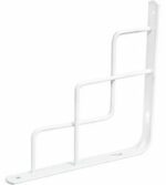 Полкодержатель AKS QUADRO 200х200х20х3 мм белый (68563) купить в сети строительных магазинов Мастак