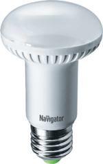 Лампа светодиодная E27 NAVIGATOR R63 8 Вт 4000К NLLB (82587) купить в сети строительных магазинов Мастак
