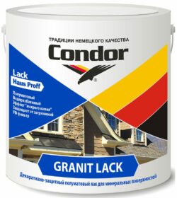 Лак акриловый CONDOR Granit Lack 2