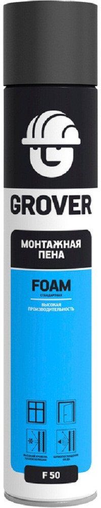 Пена монтажная GROVER F50 750 мл купить в сети строительных магазинов Мастак