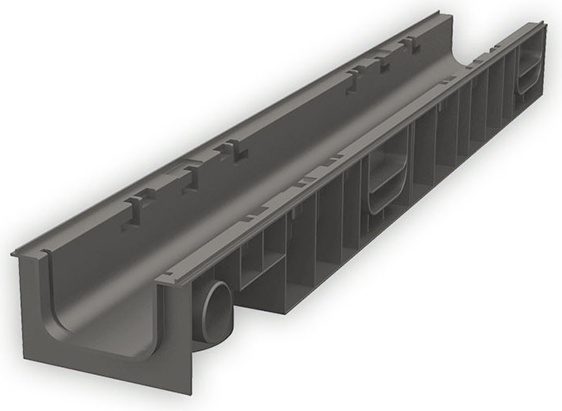 Лоток водоотводный Standart 100.95 h99 пластиковый ECOTECK (ДИ 04805000) купить в Мастак Лоток водоотводный Standart 100.95 h99 пластиковый ECOTECK (ДИ 04805000) купить в сети строительных магазинов Мастак