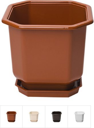 Кашпо для цветов 8х8х8 cм DRINA (10004) купить в Мастак Кашпо для цветов 8х8х8 cм DRINA (10004) купить в сети строительных магазинов Мастак