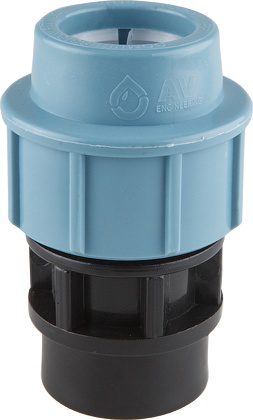 Муфта ПНД компрессионная 25x1" с внутренней резьбой AV ENGINEERING (AVE1052501) купить в Мастак Муфта ПНД компрессионная 25x1" с внутренней резьбой AV ENGINEERING (AVE1052501) купить в сети строительных магазинов Мастак