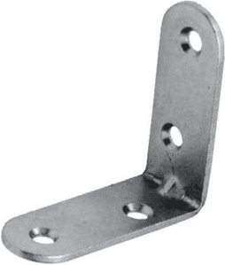 Кронштейн мебельный 50х50 мм белый цинк STARFIX 4 штуки (SMM1-50818-4) купить в Мастак Кронштейн мебельный 50х50 мм белый цинк STARFIX 4 штуки (SMM1-50818-4) купить в сети строительных магазинов Мастак