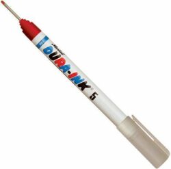 Маркер перманентный фетровый MARKAL Dura-Ink 05 красный (96522) купить в сети строительных магазинов Мастак