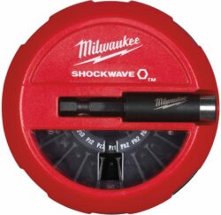 Набор бит с магнитным держателем MILWAUKEE Shockwave 15 предметов (4932430904) купить в сети строительных магазинов Мастак