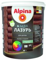 Лазурь для дерева ALPINA Аква кедр 0