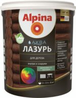 Лазурь для дерева ALPINA Аква тик 2