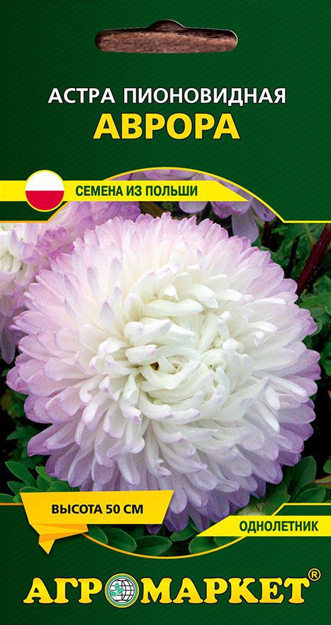 Семена астры пионовидной Аврора LEGUTKO 0 me1} купить в сети строительных магазинов Мастак