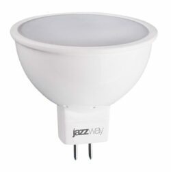 Лампа светодиодная GU5.3 JAZZWAY JCDR 5 Вт 3000К (1037077A) купить в сети строительных магазинов Мастак