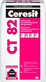 Клей для теплоизоляции CERESIT CT 82 25 кг купить в сети строительных магазинов Мастак