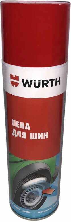 Чернитель шин WURTH 400 мл (0890121730) купить в сети строительных магазинов Мастак