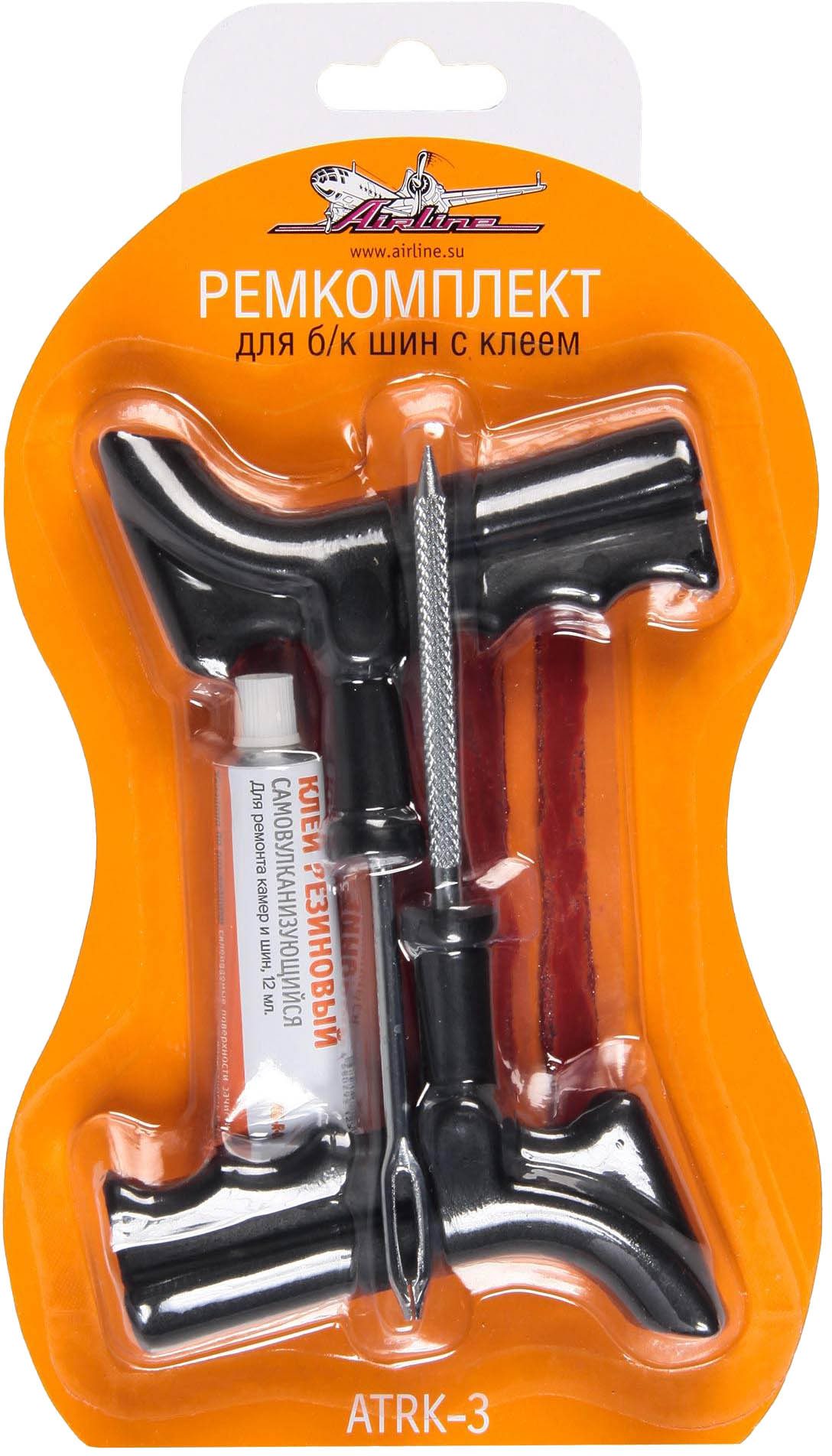 Набор для ремонта шин AIRLINE (ATRK-3) купить в Мастак Набор для ремонта шин AIRLINE (ATRK-3) купить в сети строительных магазинов Мастак