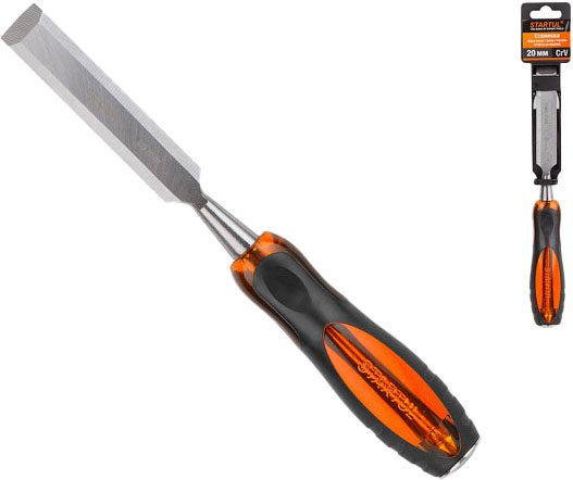 Стамеска плоская 20 мм STARTUL Master (ST4072-20) купить в Мастак Стамеска плоская 20 мм STARTUL Master (ST4072-20) купить в сети строительных магазинов Мастак