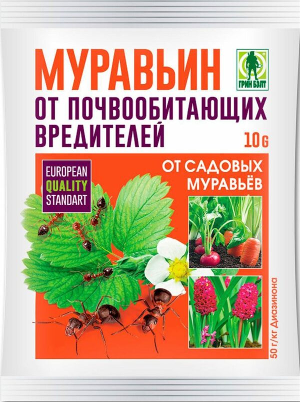 Инсектицид Муравьин ТЕХНОЭКСПОРТ 10 г купить в сети строительных магазинов Мастак