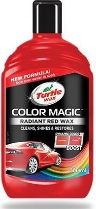 Полироль TURTLE WAX Color Magic красный 500 мл (52711) купить в сети строительных магазинов Мастак