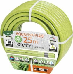 Шланг поливочный CLABER Aquaviva plus 3/4" 25 м (19-25MM) купить в сети строительных магазинов Мастак