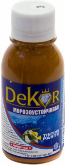 Колер DEKOR №3 бежевый 0