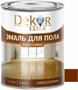 Эмаль алкидная DEKOR GOLD Для пола каштан 0