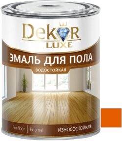 Эмаль алкидная DEKOR GOLD Для пола терракот 0