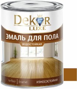 Эмаль алкидная DEKOR GOLD Для пола желто-коричневая 0