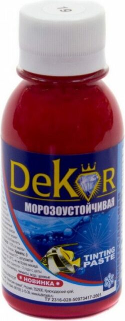 Колер DEKOR №19 розовый 0