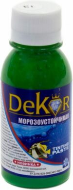 Колер DEKOR №13 салатный 0