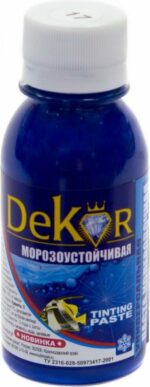 Колер DEKOR №17 синий 0