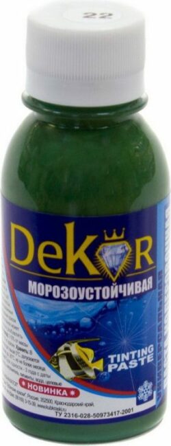 Колер DEKOR №22 тайга 0