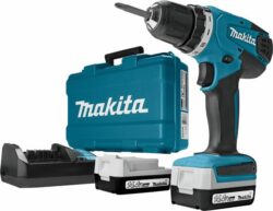 Дрель-шуруповерт аккумуляторная MAKITA DF 347 DWE (DF347DWE) купить в сети строительных магазинов Мастак