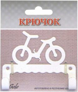 Крючок для одежды GALA белый (KR025-WY) купить в сети строительных магазинов Мастак