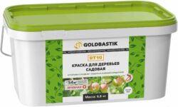 Краска ВД для деревьев GOLDBASTIK 6