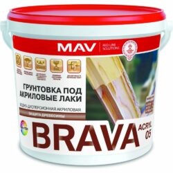 Грунтовка акриловая BRAVA ACRYL 05 1 л купить в сети строительных магазинов Мастак