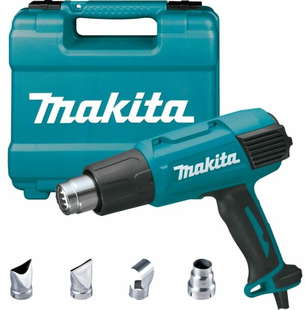 Фен строительный (термовоздуходувка) MAKITA HG 6031 VK (HG6031VK) купить в сети строительных магазинов Мастак