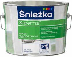 Эмаль масляно-фталевая SNIEZKA Supermal белая 2