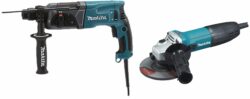 Перфоратор MAKITA HR 2470 и Шлифмашина угловая MAKITA GA 5030 (DK0120) купить в сети строительных магазинов Мастак