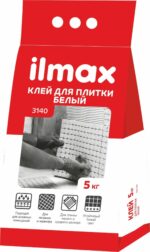 Клей для плитки ILMAX 3140 5 кг купить в сети строительных магазинов Мастак