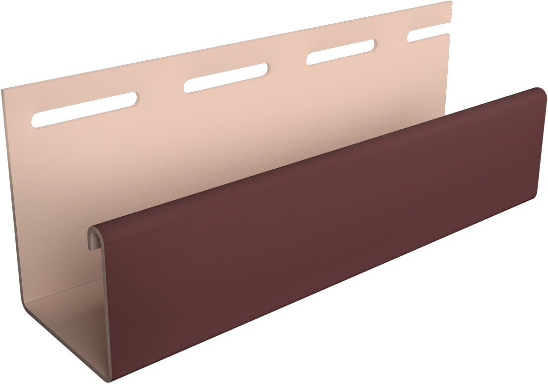 Профиль J-образный ПВХ DOCKE 3 м табачный купить в Мастак Профиль J-образный ПВХ DOCKE 3 м табачный купить в сети строительных магазинов Мастак