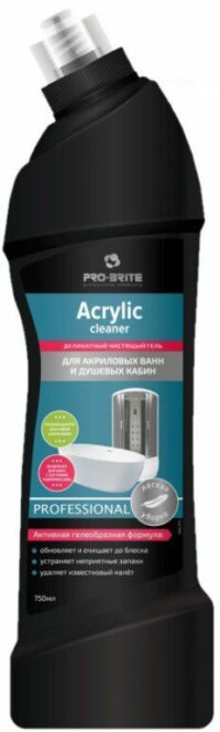 Средство чистящее для акриловых ванн и душевых кабин PRO-BRITE Acrylic Сleaner 0